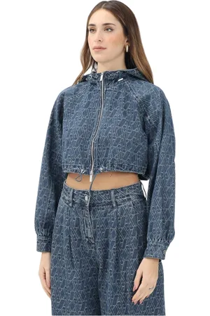 Armani Exchange Mujer, Chaquetas, Azul, Talla: L