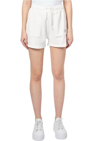 ECOALF Mujer, Pantalones cortos, Blanco, Talla: M