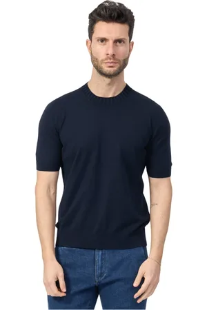Gran Sasso Hombre, Camisetas, Azul, Talla: L