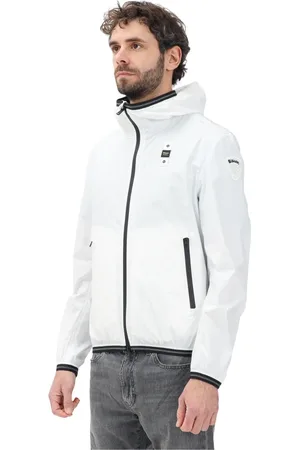 Blauer Hombre, Chaquetas, Blanco, Talla: S