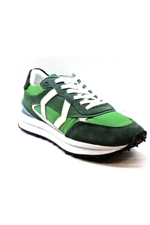 Mikakus Hombre, Zapatos, Verde, Talla: 45 EU