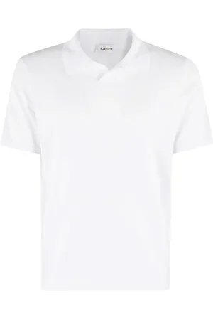 KANGRA CASHMERE Hombre, Camisetas, Blanco, Talla: 2XL