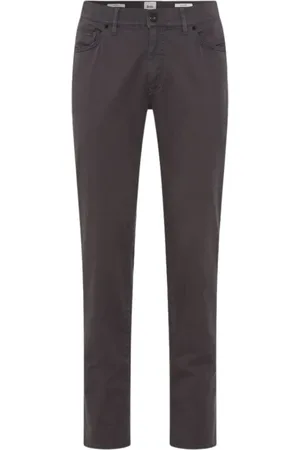 Brax Hombre, Pantalones, Gris, Talla: W35 L30