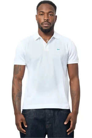 HARMONT&BLAINE Hombre, Camisetas, Blanco, Talla: 2XL