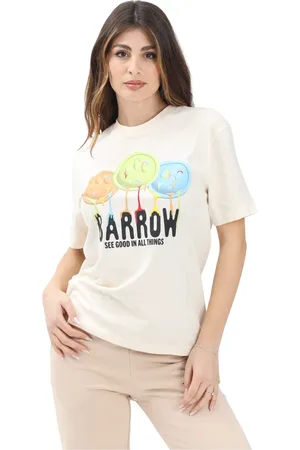 BARROW Mujer, Camisetas, Blanco, Talla: M
