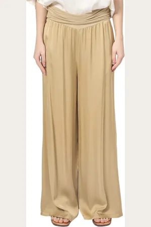 Manila Grace Mujer, Pantalones, Amarillo, Talla: L