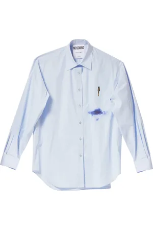 Moschino Mujer, Blusas y Camisas, Azul, Talla: 2XS