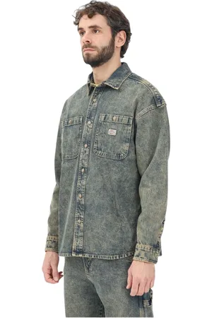 Dickies Hombre, Camisas, Amarillo, Talla: L