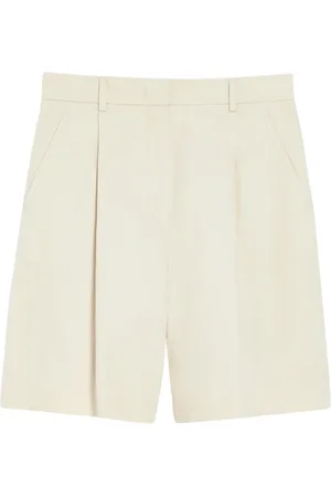 Max Mara Mujer, Pantalones cortos, Blanco, Talla: S
