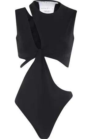 Amazuìn Mujer, Camisetas, Negro, Talla: ONE Size