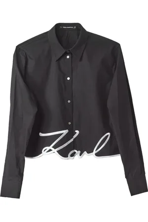 Karl Lagerfeld Mujer, Blusas y Camisas, Negro, Talla: S