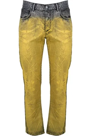 Moschino Hombre, Pantalones, Amarillo, Talla: S