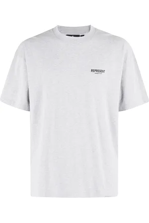 Represent Hombre, Camisetas, Gris, Talla: L