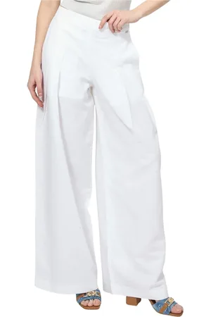 Armani Exchange Mujer, Pantalones, Blanco, Talla: L