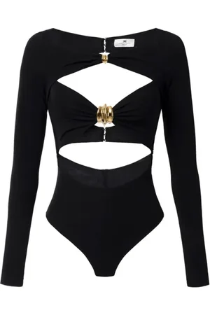 Elisabetta Franchi Mujer, Camisetas, Negro, Talla: M