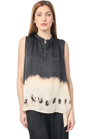 Manila Grace Mujer, Camisetas, Negro, Talla: S
