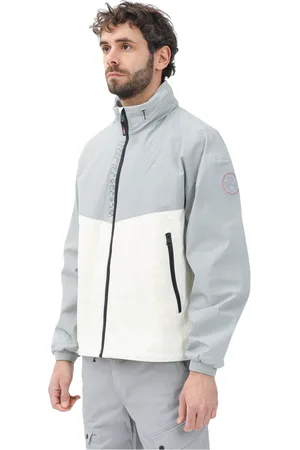 Napapijri Hombre, Chaquetas, Gris, Talla: S