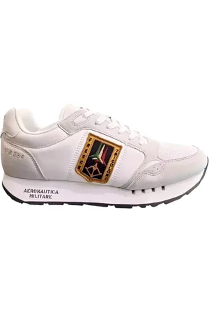 Aeronautica Militare Hombre, Zapatos, Blanco, Talla: 43 EU