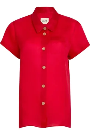 Khaite Mujer, Blusas y Camisas, Rojo, Talla: M