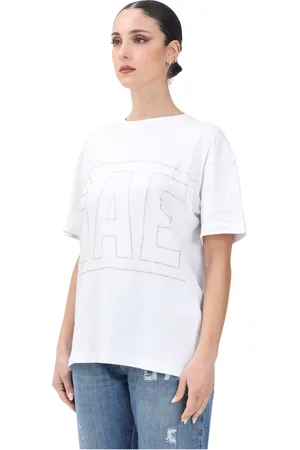 GAËLLE Mujer, Camisetas, Blanco, Talla: L