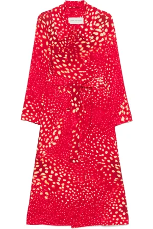 DRIES VAN NOTEN Mujer, Abrigos, Rojo, Talla: L