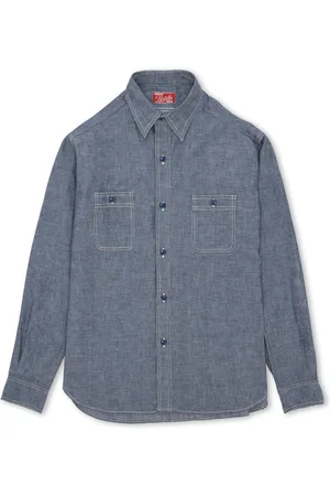 FORTELA Hombre, Camisas, Azul, Talla: XL