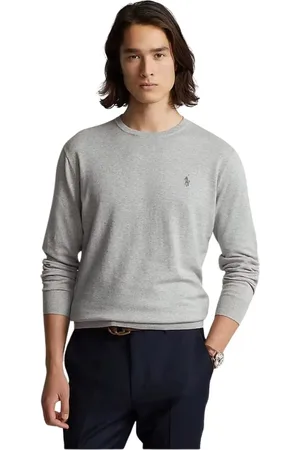 Ralph Lauren Hombre, Jerseys, Gris, Talla: L