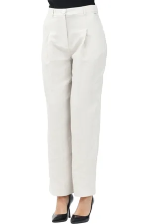 Armani Exchange Mujer, Pantalones, Blanco, Talla: S
