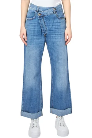 Manila Grace Mujer, Vaqueros, Azul, Talla: W30