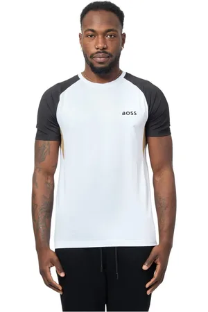 HUGO BOSS Hombre, Camisetas, Blanco, Talla: 3XL