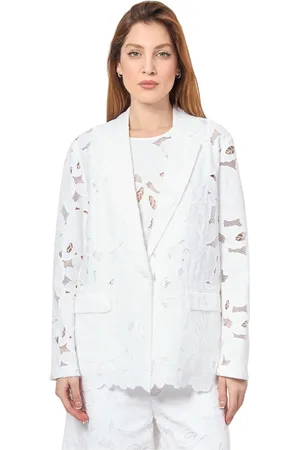 HUGO BOSS Mujer, Chaquetas, Blanco, Talla: S