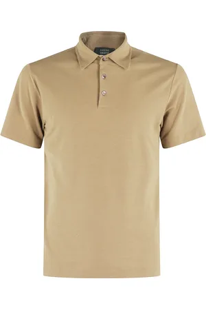 ZANONE Hombre, Camisetas, Marrón, Talla: 2XL