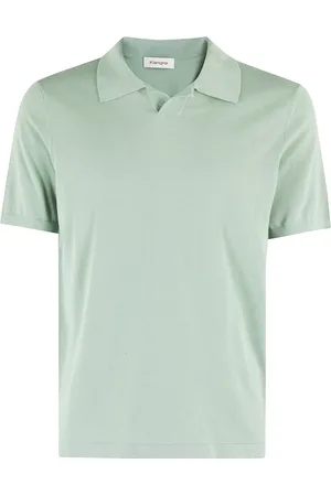 KANGRA CASHMERE Hombre, Camisetas, Verde, Talla: 2XL