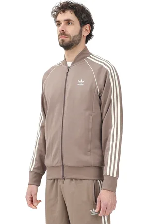adidas Hombre, Sudaderas, Marrón, Talla: S