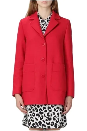 Moschino Mujer, Abrigos, Rojo, Talla: M