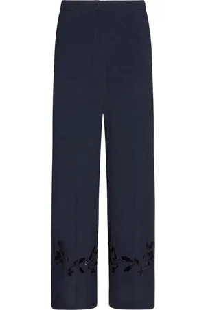 Elena Miro Mujer, Pantalones, Azul, Talla: L