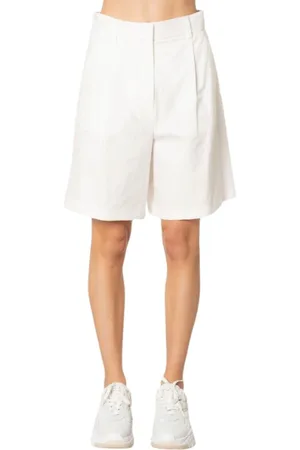 Max Mara Mujer, Pantalones cortos, Blanco, Talla: XS