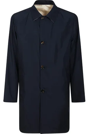 Kired Hombre, Abrigos, Azul, Talla: L