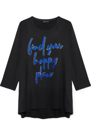 Fiorella rubino Mujer, Camisetas, Negro, Talla: S