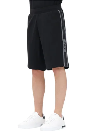 EA7 Hombre, Pantalones cortos, Negro, Talla: S