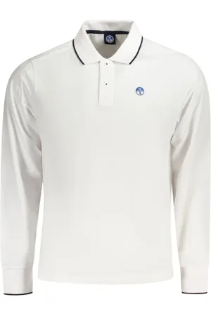 North Sails Hombre, Camisetas, Blanco, Talla: M
