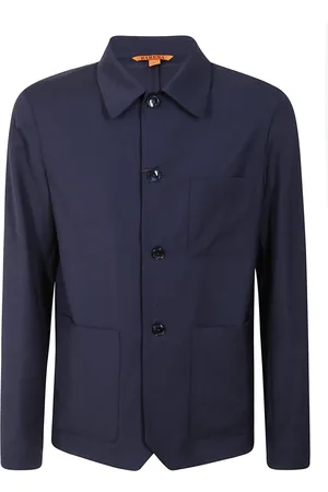 BARENA Hombre, Chaquetas, Azul, Talla: L