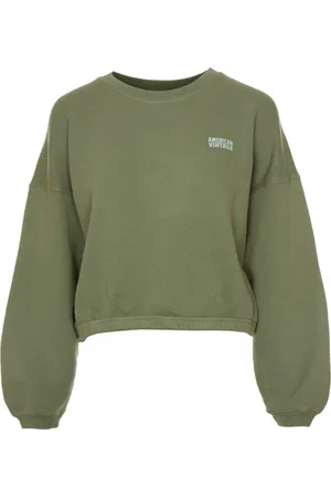 American Vintage Hombre, Sudaderas, Verde, Talla: S