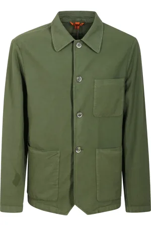 BARENA Hombre, Chaquetas, Verde, Talla: L