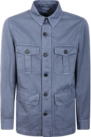 MONTEDORO Hombre, Chaquetas, Azul, Talla: M