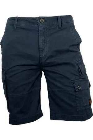 Aeronautica Militare Hombre, Pantalones cortos, Azul, Talla: 4XL