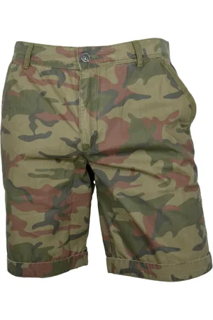 Aeronautica Militare Hombre, Pantalones cortos, Verde, Talla: L