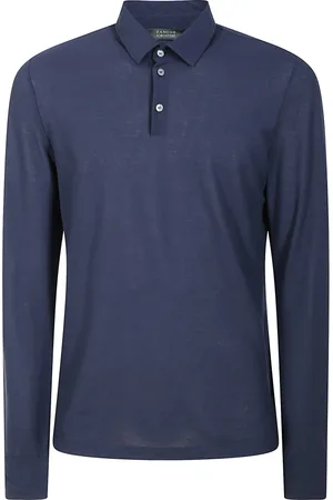 ZANONE Hombre, Camisetas, Azul, Talla: 4XL