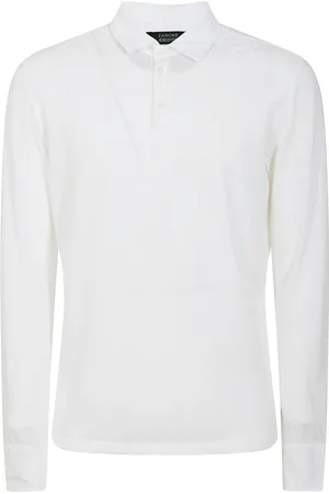 ZANONE Hombre, Camisetas, Blanco, Talla: XL