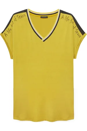 Fiorella rubino Mujer, Camisetas, Amarillo, Talla: S